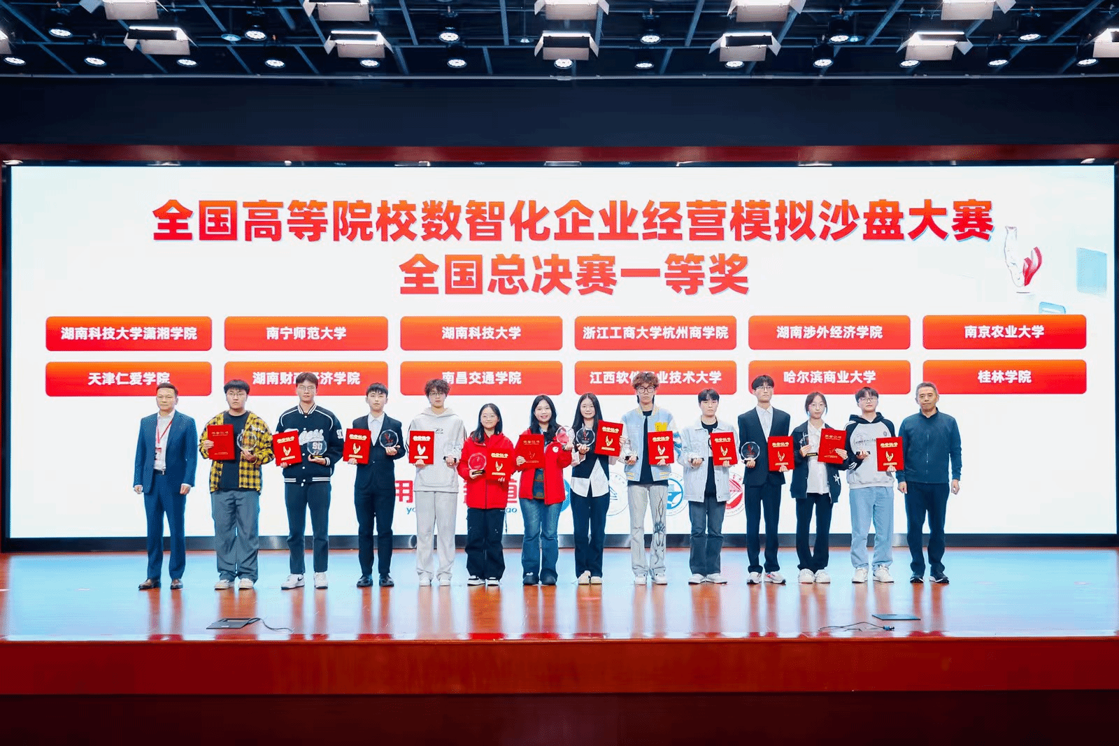 beat365官网学子荣获第二十一届全国高等院校数智化企业经营沙盘大赛一等奖